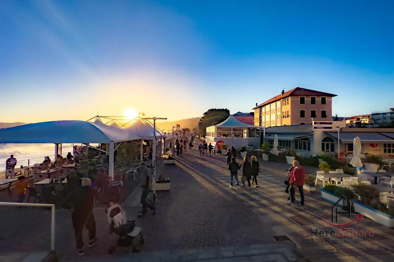 Apartmán Beaches 1 Min Away - Free Wifi - Smart Tv - Ac Albisola Superiore
